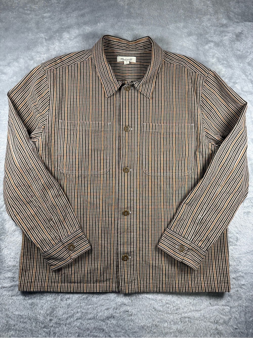 Madewell Boxy Chore Jacket Overshirt Large